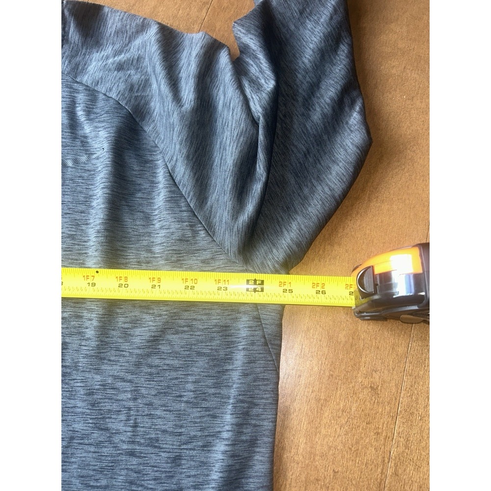 The Nike Tee Half Sleeve Mens XXL Dri Fit Heather Gray - Picture 2 of 12
